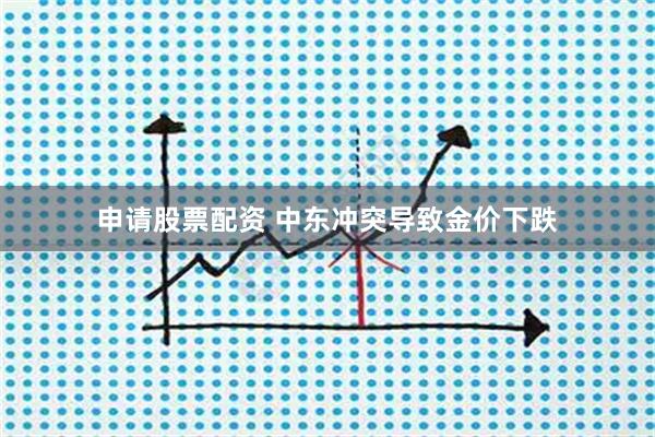 申请股票配资 中东冲突导致金价下跌